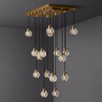 Pearl Linear Glass Chandelier