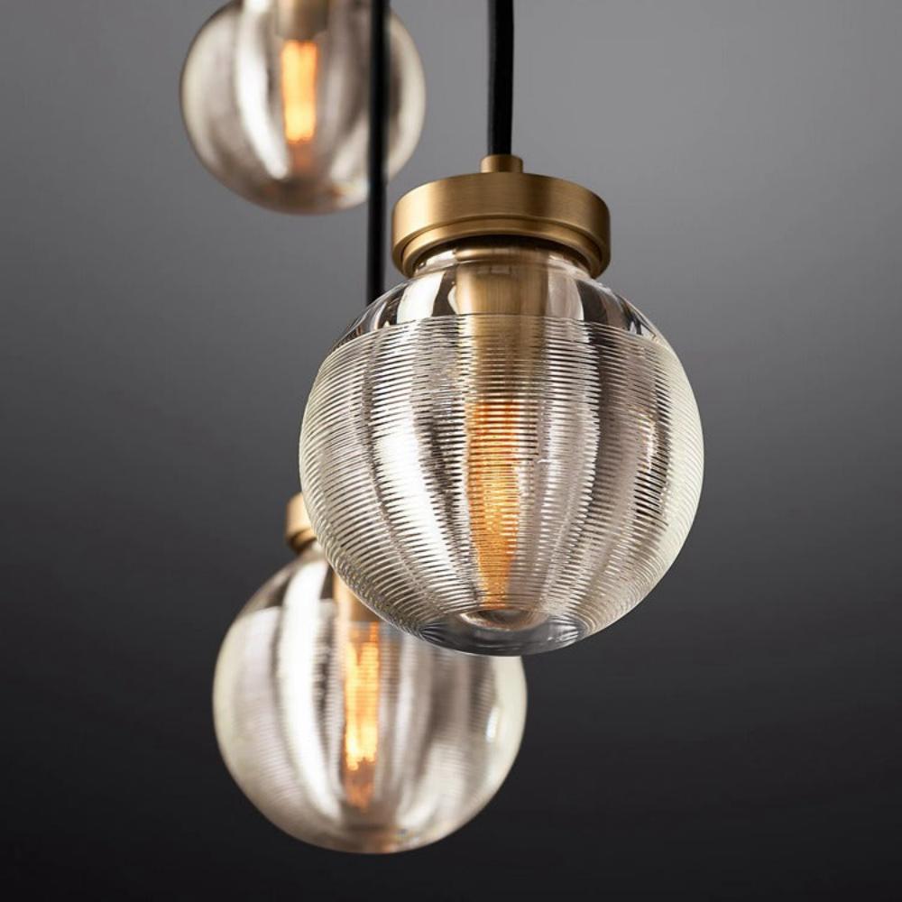 Pearl Linear Glass Chandelier