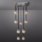Pearl Linear Glass Chandelier