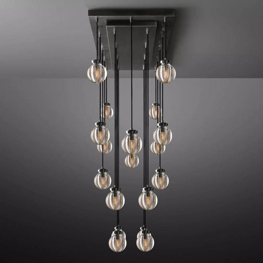 Pearl Linear Glass Chandelier