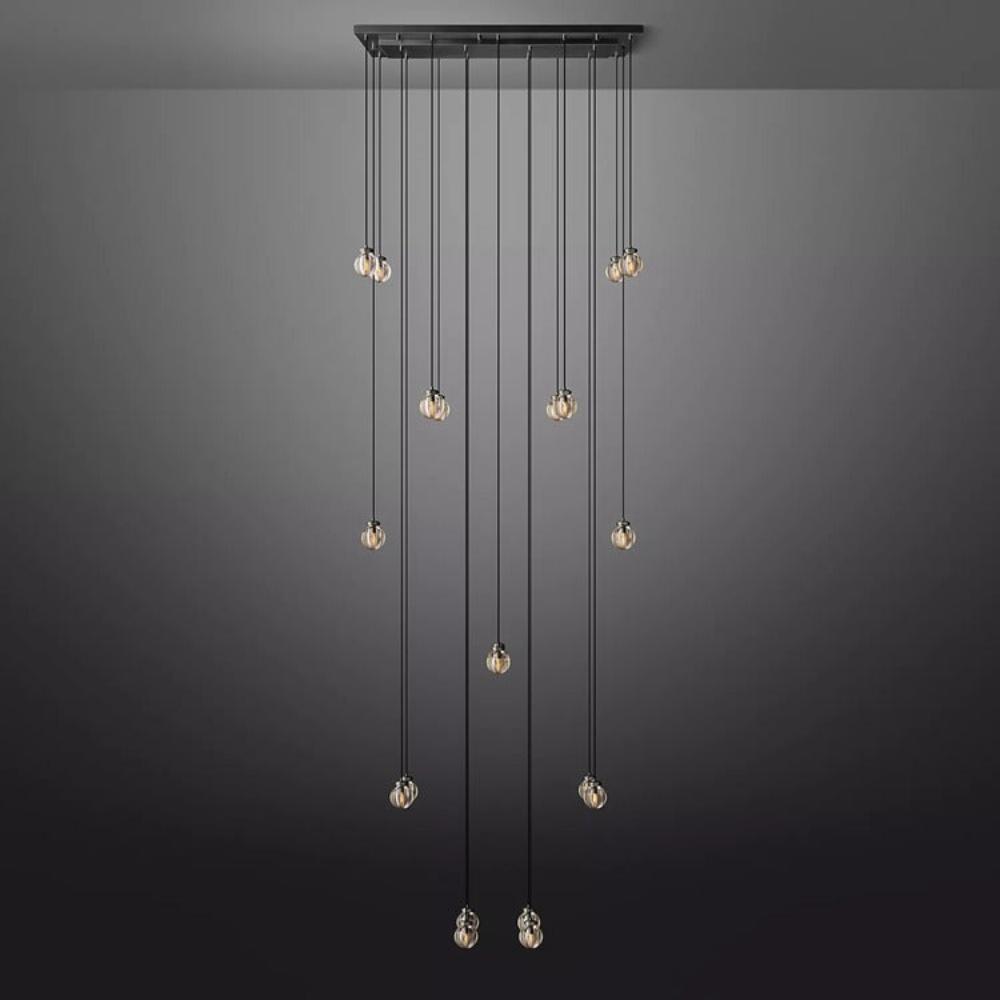 Pearl Linear Glass Chandelier
