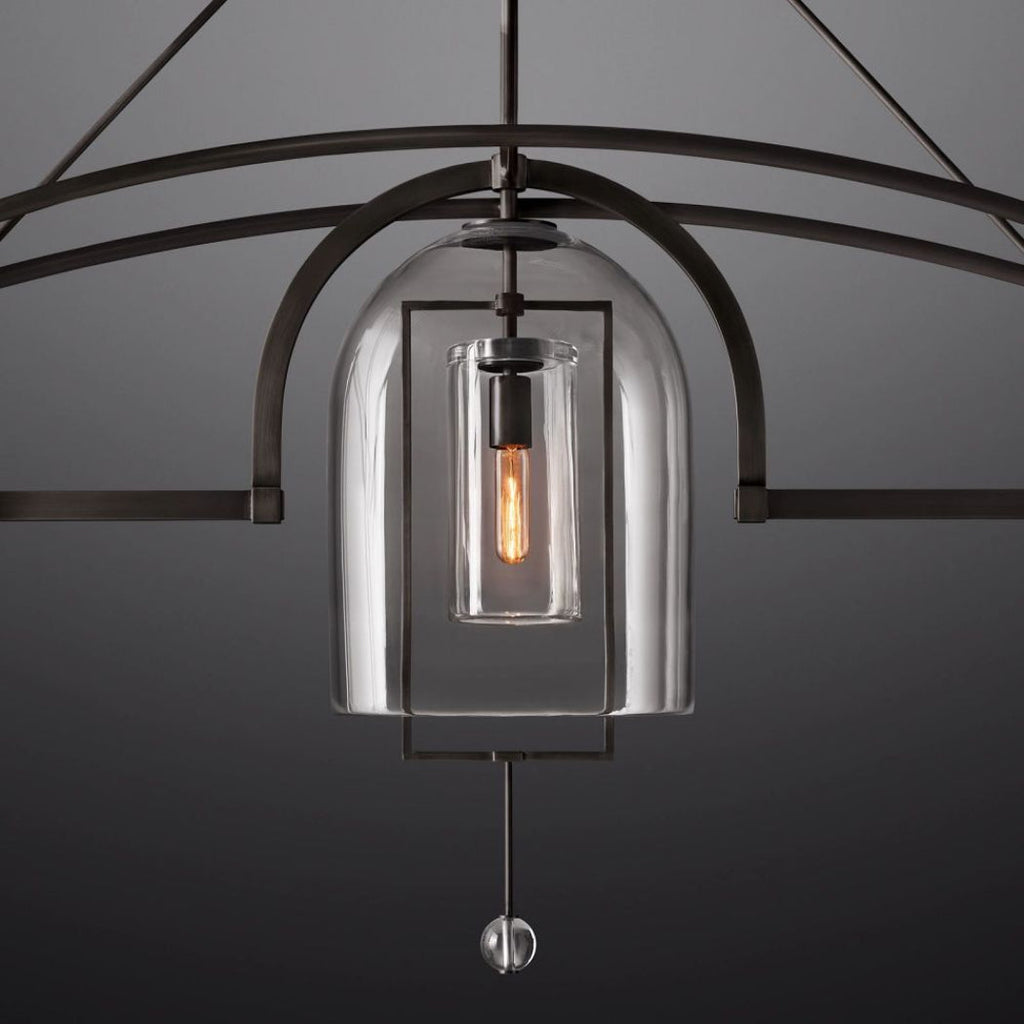 Fulcrum Linear Chandelier 61" 3-Light