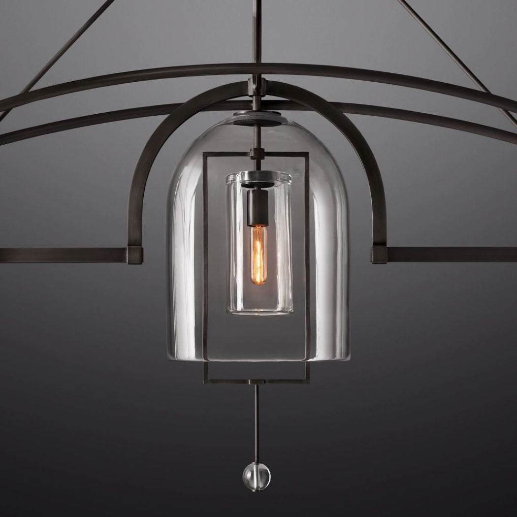 Fulcrum Linear Chandelier 61" 3-Light
