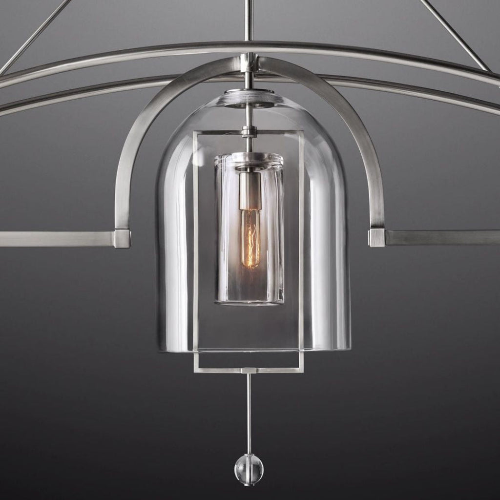 Fulcrum Linear Chandelier 61" 3-Light