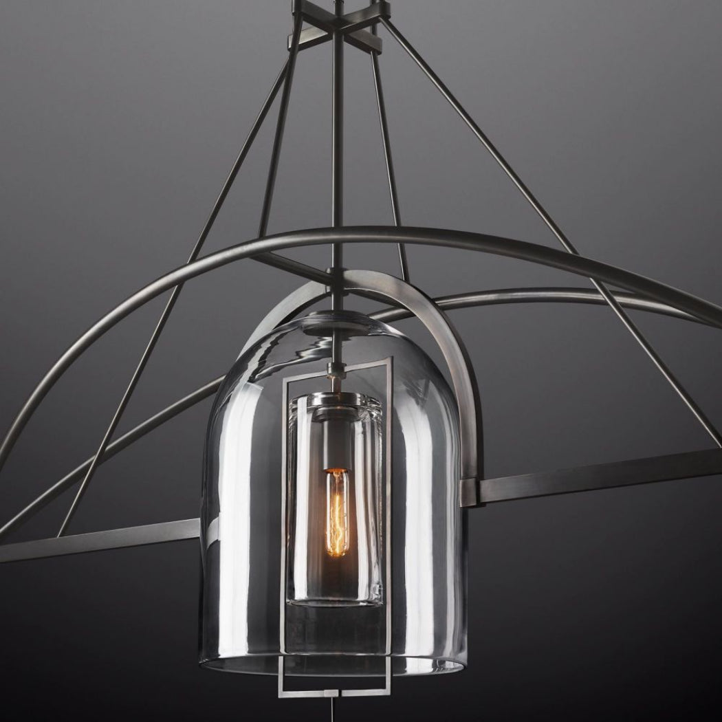 Fulcrum Linear Chandelier 61" 3-Light