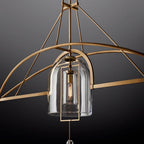 Fulcrum Linear Chandelier 61" 3-Light