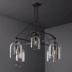 Fulcrum Round Chandelier 73" 5-Light