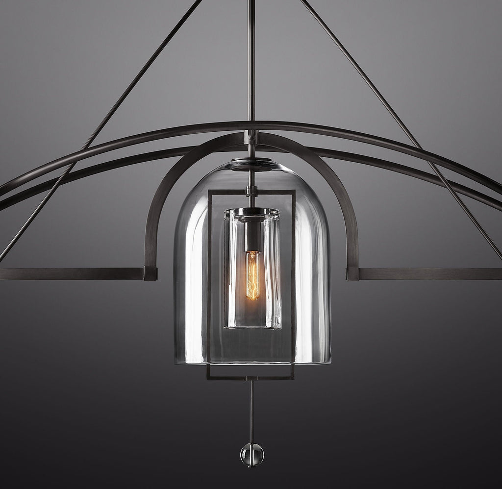 Fulcrum Linear Chandelier 73" 3-Light