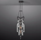 Fulcrum Linear Chandelier 73" 3-Light