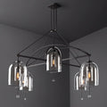 Fulcrum Round Chandelier 85" 5-Light