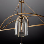 Fulcrum Linear Chandelier 85" 3-Light