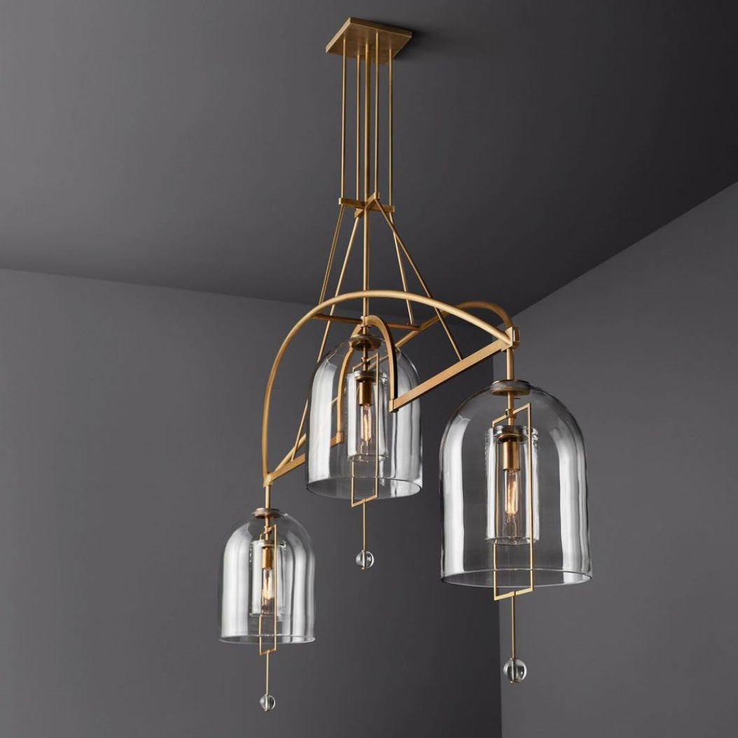 Fulcrum Linear Chandelier 85" 3-Light