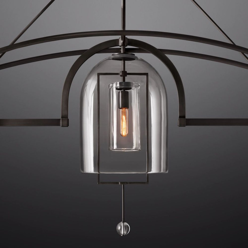 Fulcrum Linear Chandelier 85" 3-Light