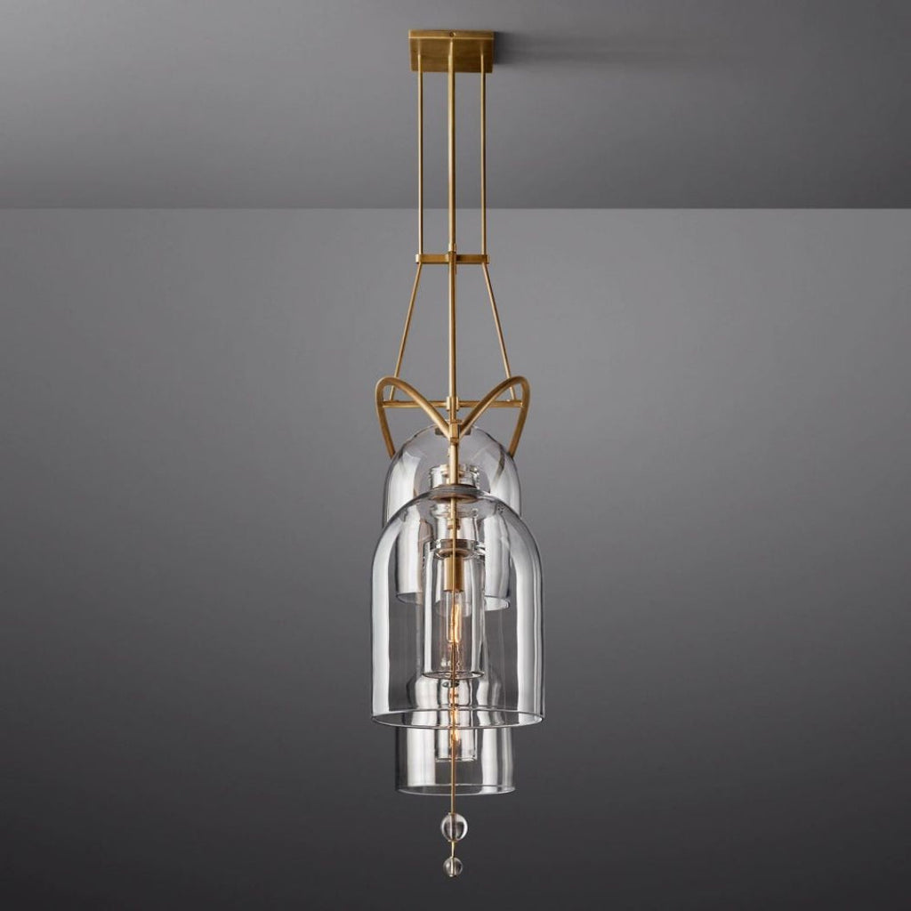 Fulcrum Linear Chandelier 85" 3-Light