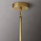 Chiaray Glass Multi-Tier Round Chandelier 47"