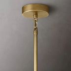 Chiaray Glass Multi-Tier Round Chandelier 47"