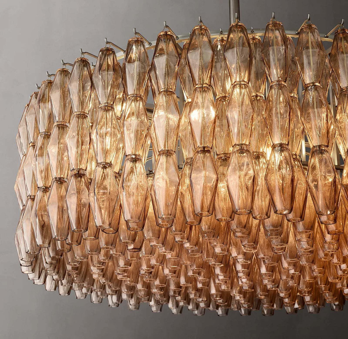 Chiaray Glass Round Chandelier 47"