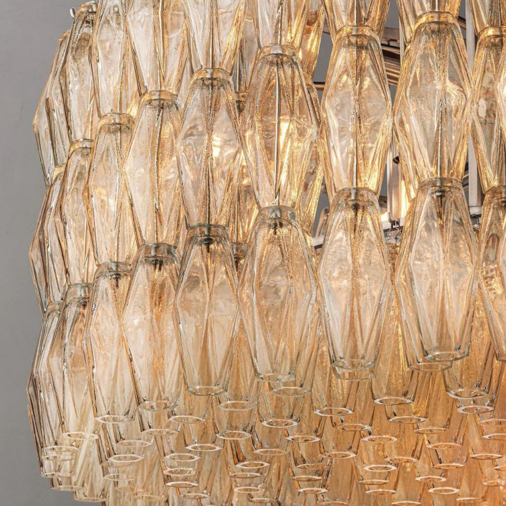 Chiaray Glass Round Chandelier 47"
