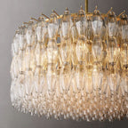 Chiaray Glass Round Chandelier 37"