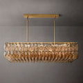 Chiaray Glass Rectangular Chandelier 54"