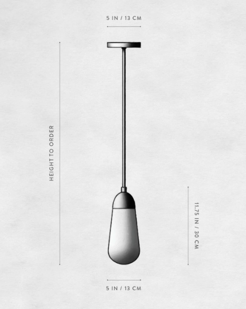Modern Floating Pears-inspired Frosted Glass Chandelier for High-ceiling
