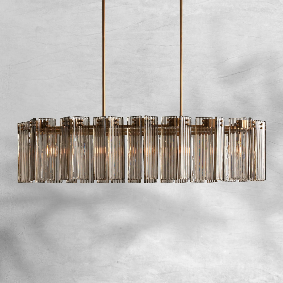 Delsie Oval Chandelier 51''63''72''