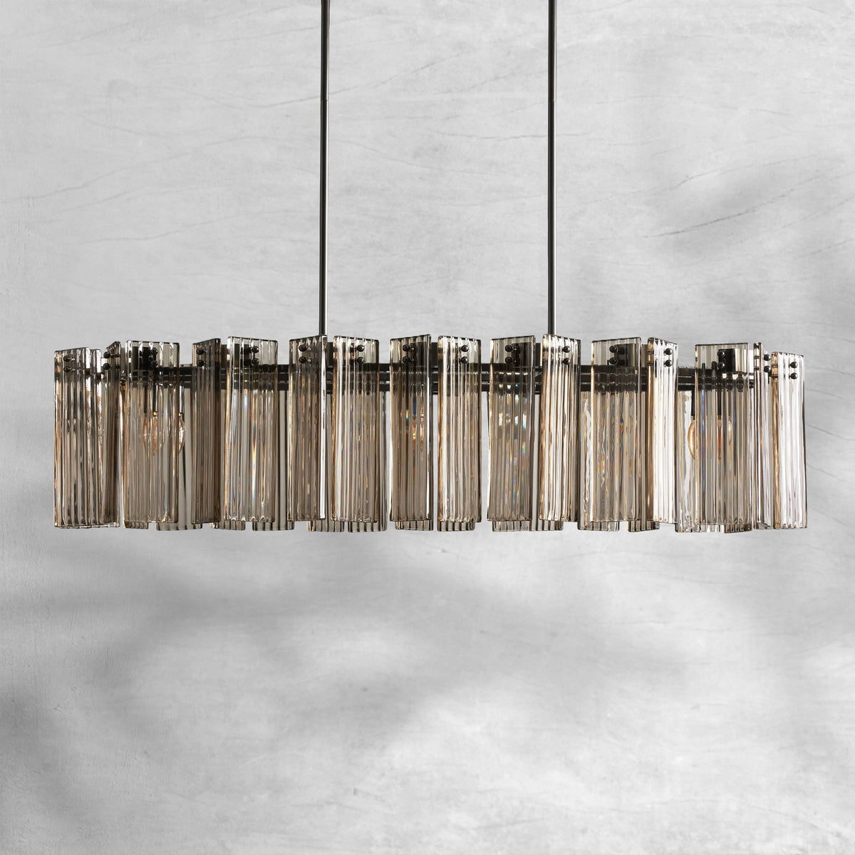 Delsie Oval Chandelier 51''63''72''