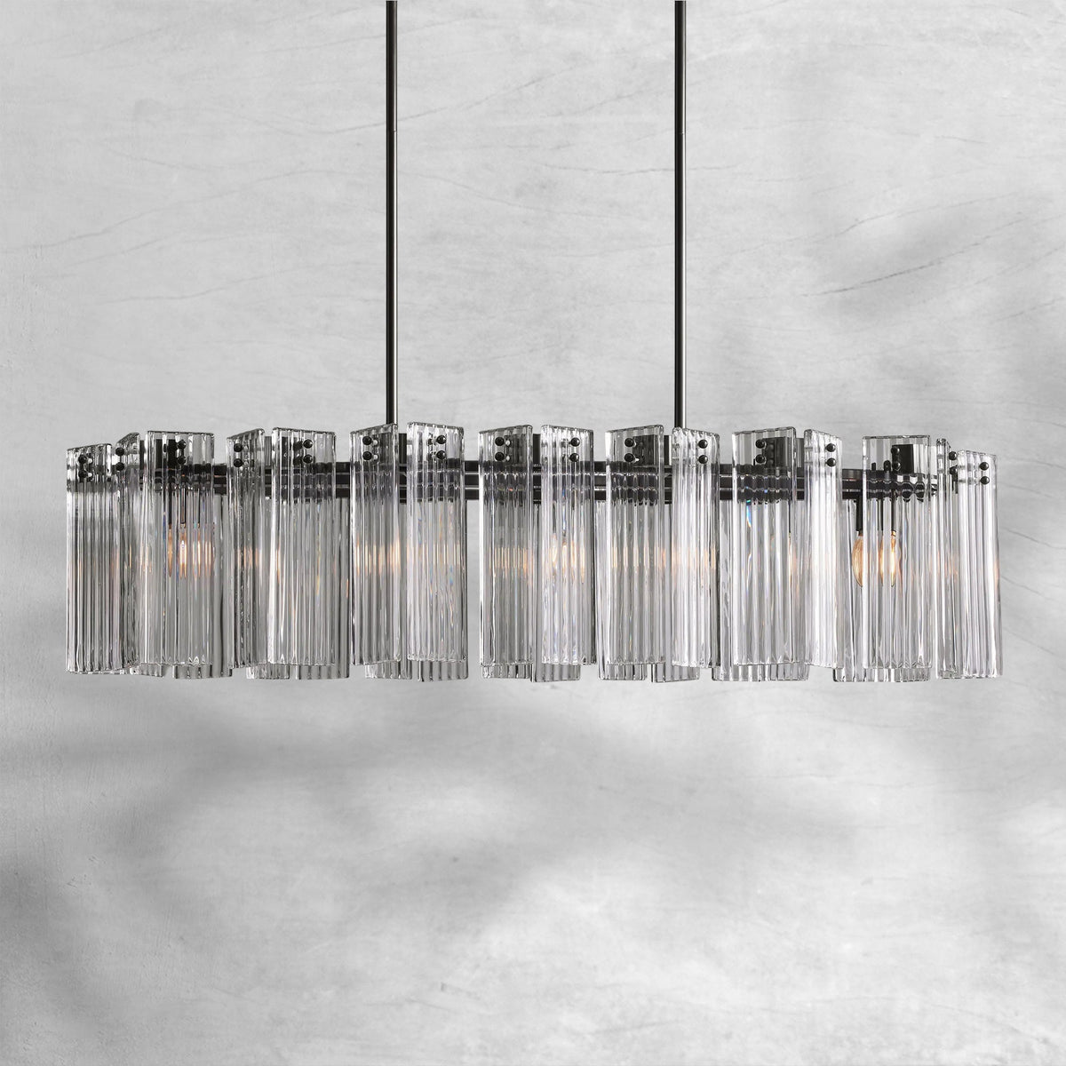 Delsie Oval Chandelier 51''63''72''