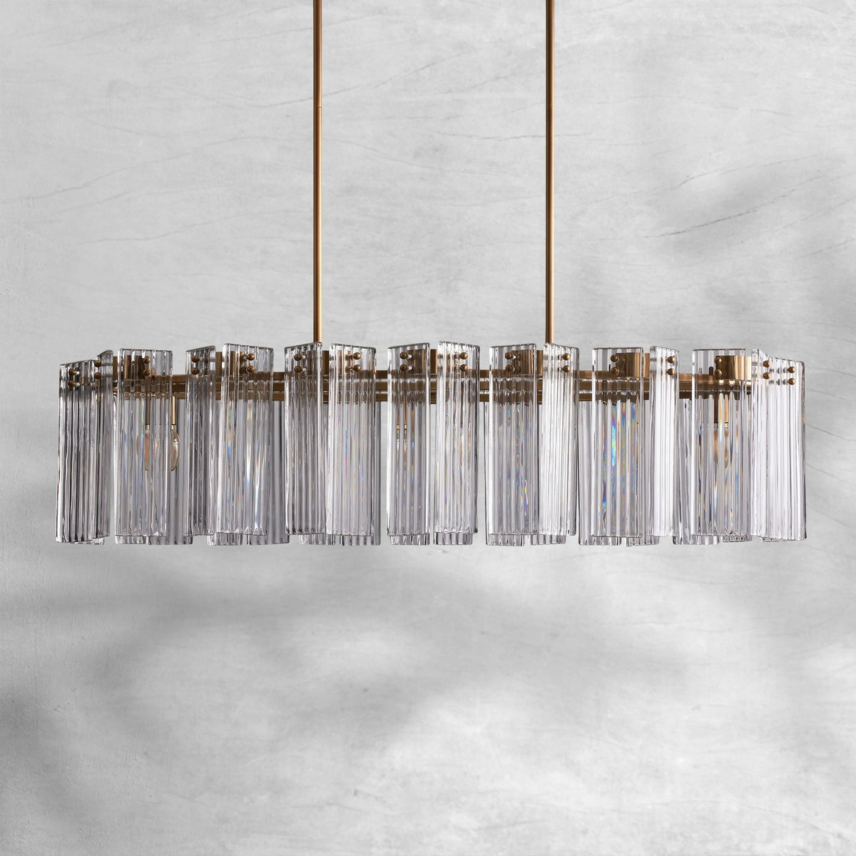 Delsie Oval Chandelier 51''63''72''