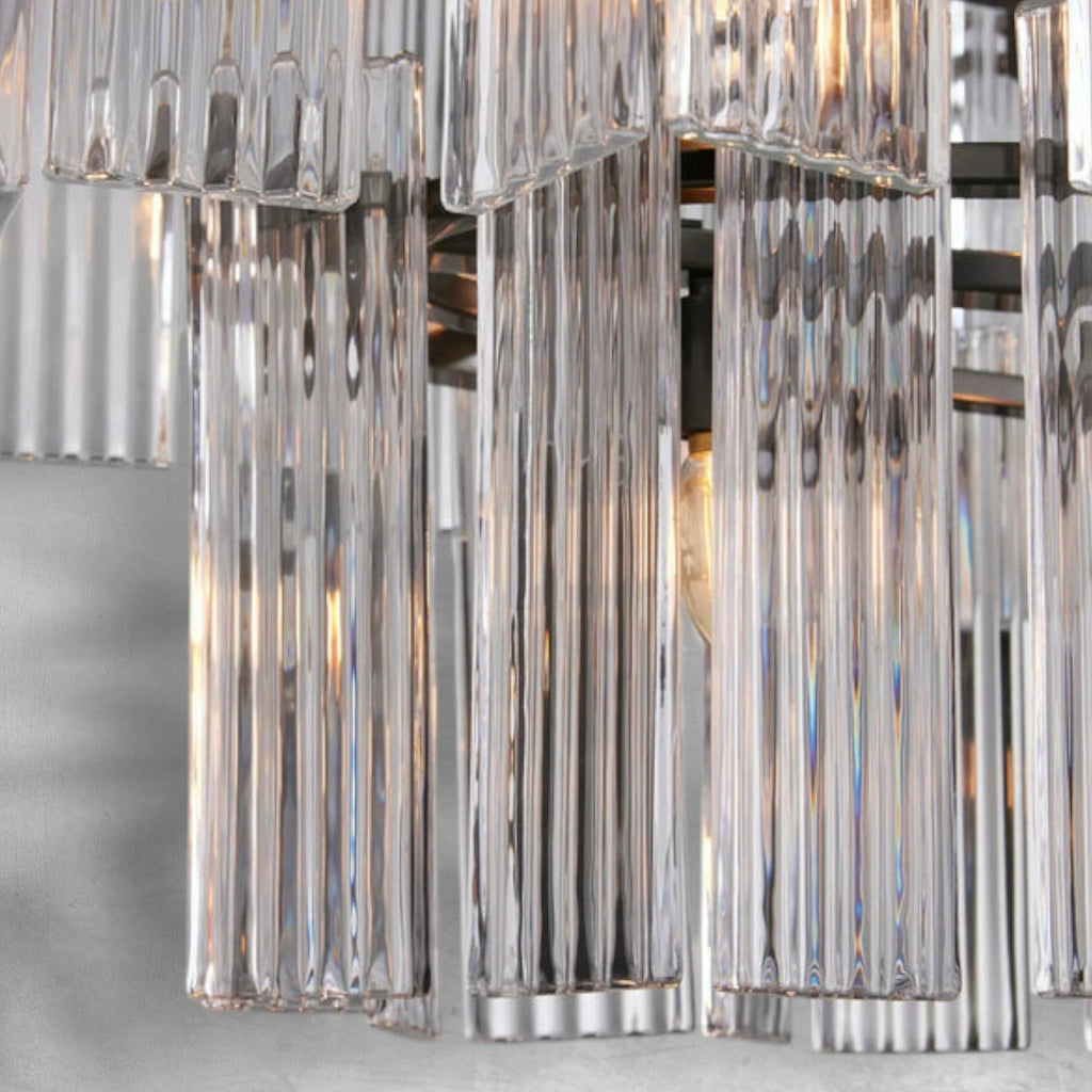 Delsie Oval Chandelier 51''63''72''