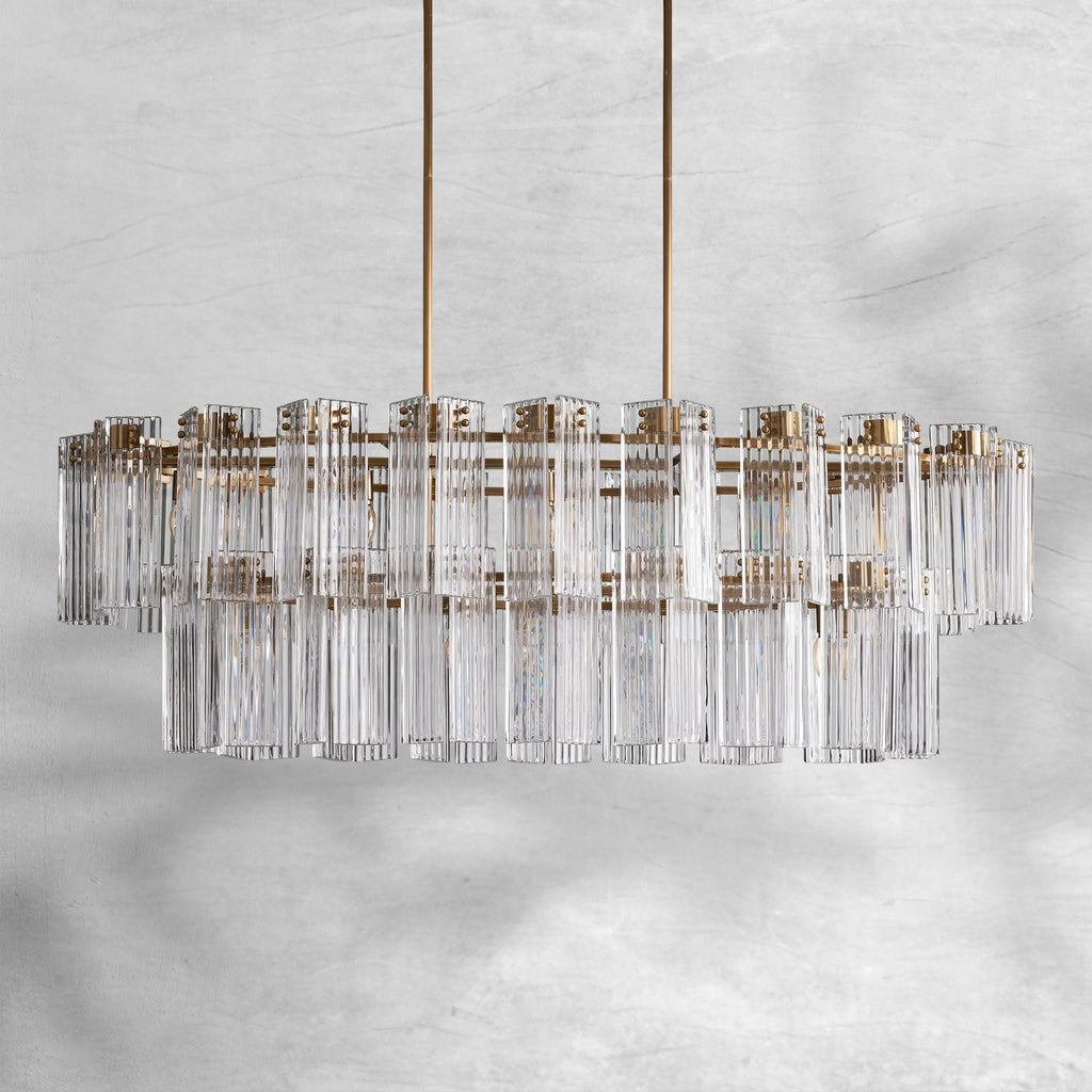 Delsie Oval Chandelier 51''63''72''