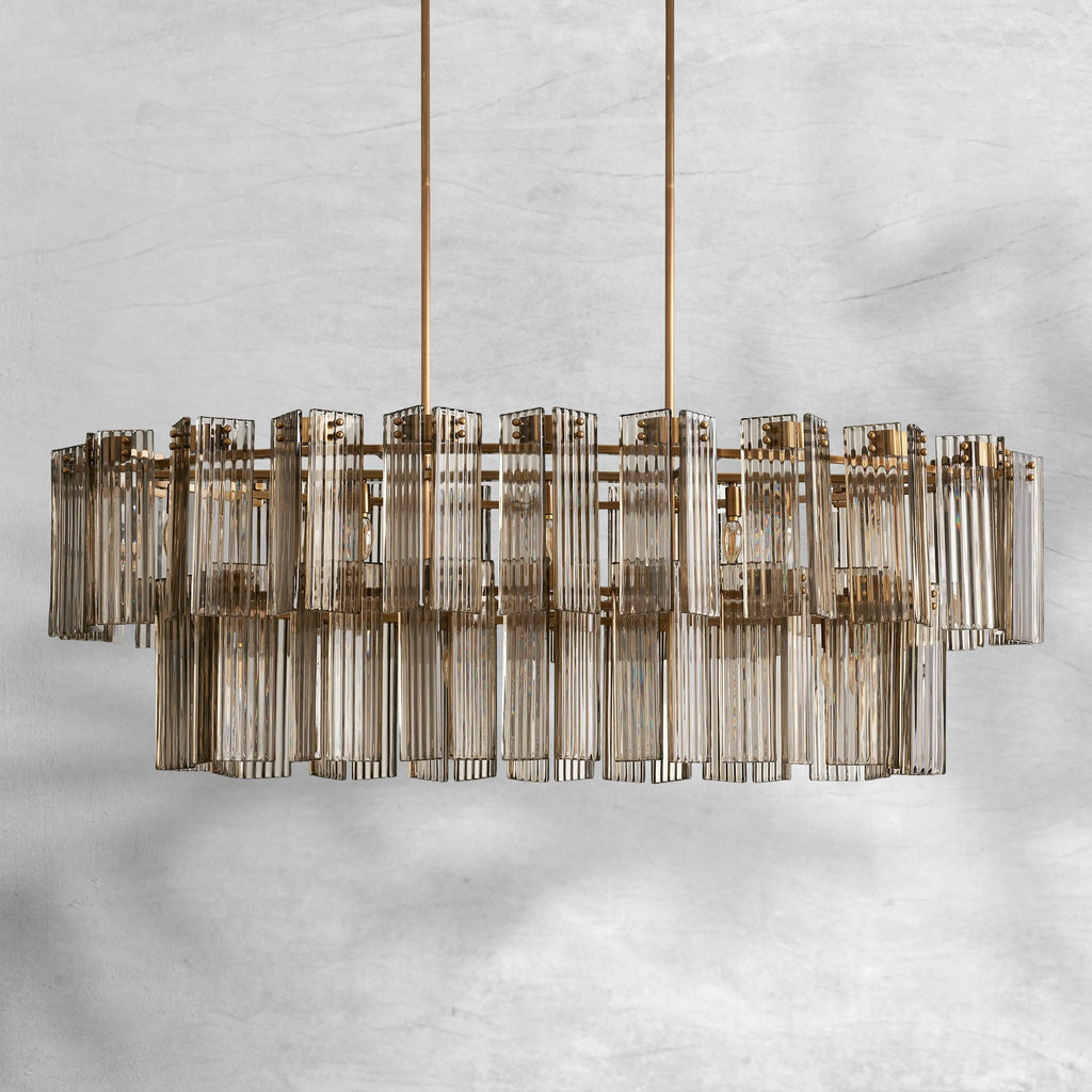 Delsie Oval Chandelier 51''63''72''