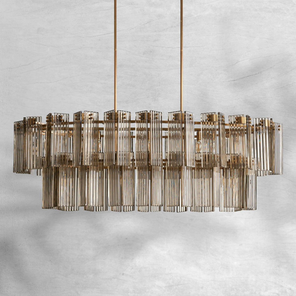 Delsie Oval Chandelier 51''63''72''