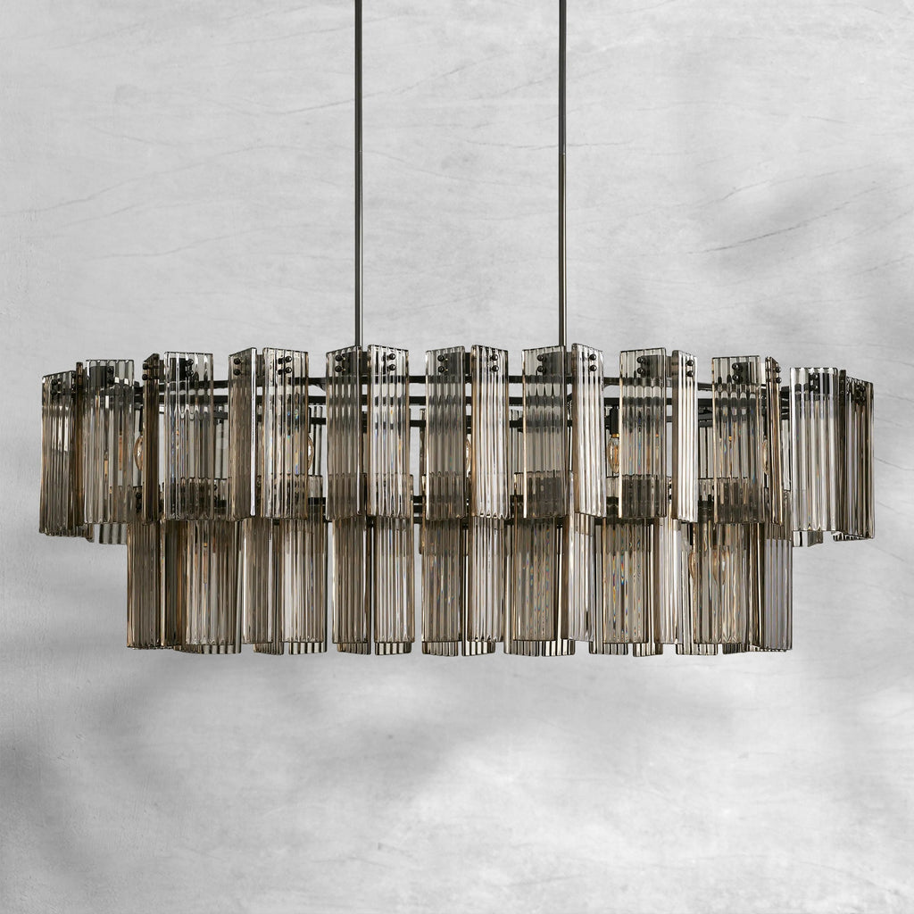 Delsie Oval Chandelier 51''63''72''