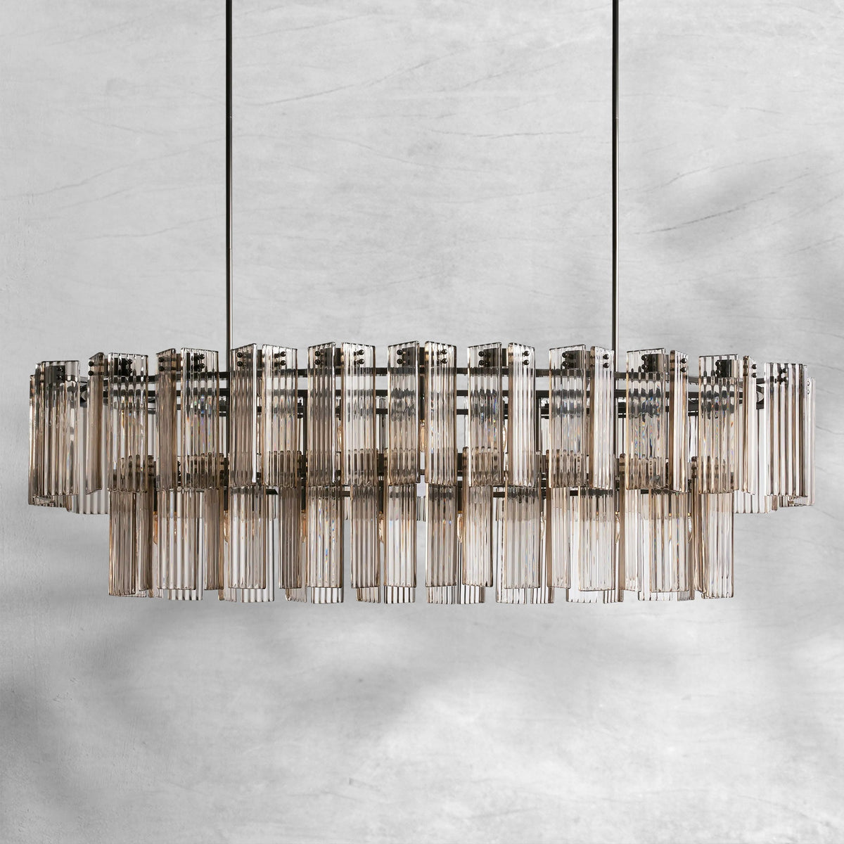 Delsie Oval Chandelier 51''63''72''