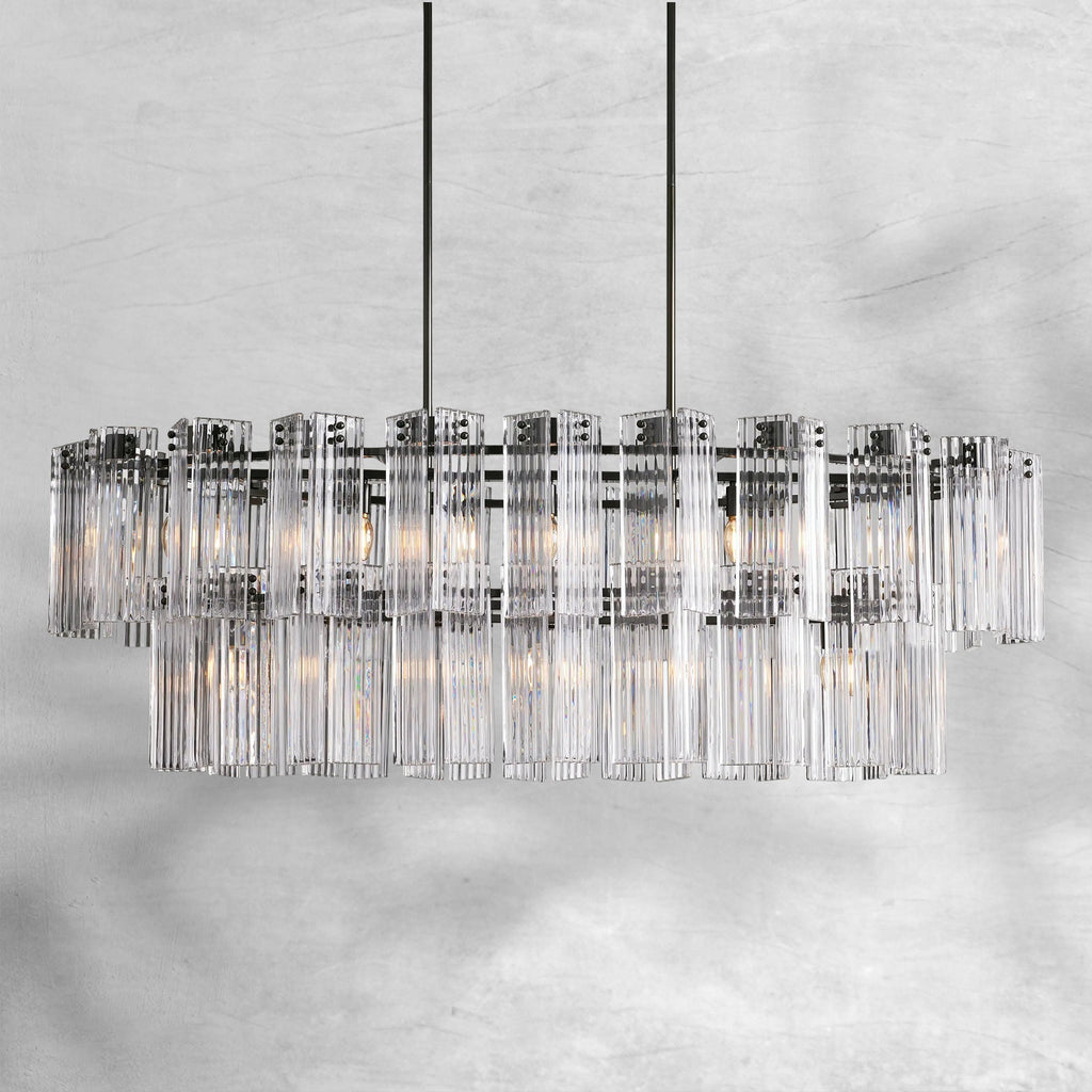 Delsie Oval Chandelier 51''63''72''