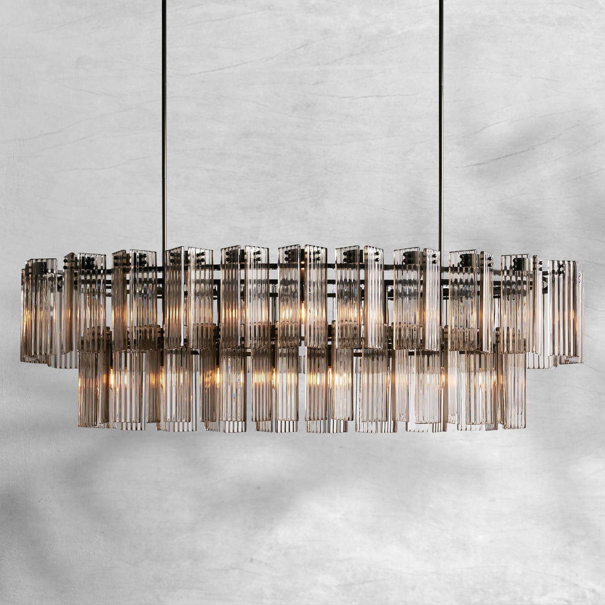 Delsie Oval Chandelier 51''63''72''