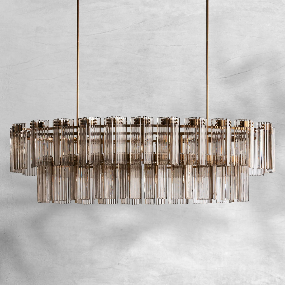 Delsie Oval Chandelier 51''63''72''