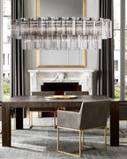 Delsie Oval Chandelier 51''63''72''
