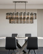 Delsie Oval Chandelier 51''63''72''