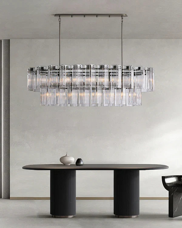 Delsie Oval Chandelier 51''63''72''
