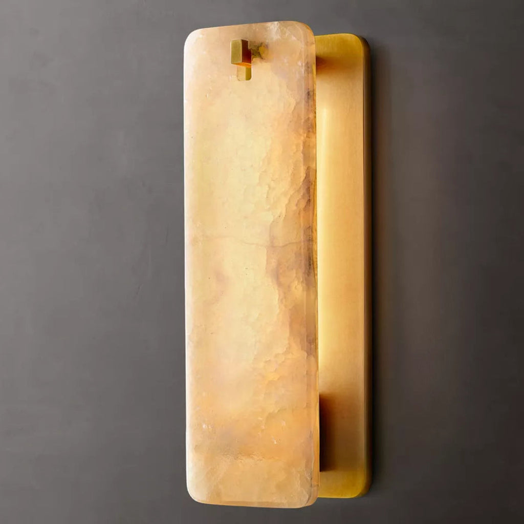 Calamette Alabaster Wall Sconce 12"/16"