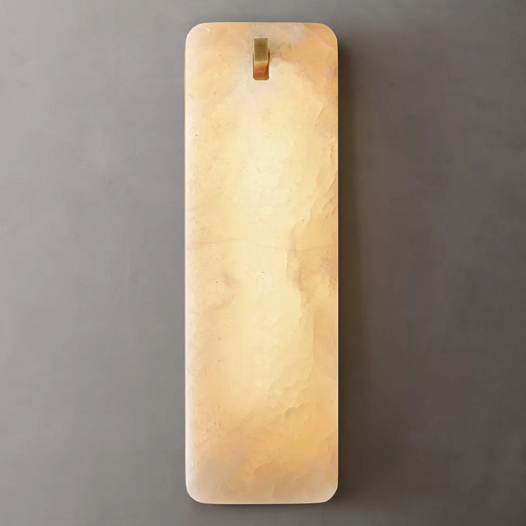 Calamette Alabaster Wall Sconce 12"/16"