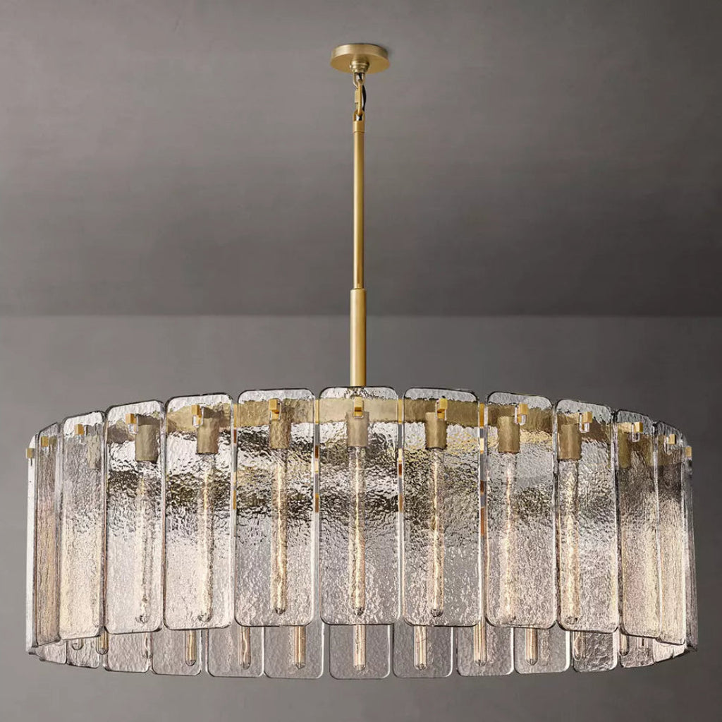 Calamette Glass Round Chandelier 48"