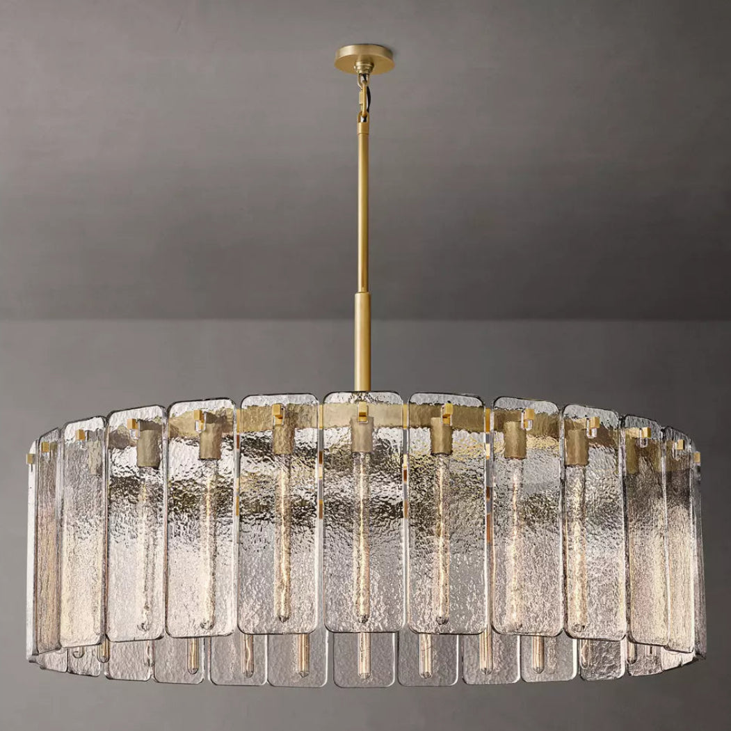 Calamette Glass Round Chandelier 48"