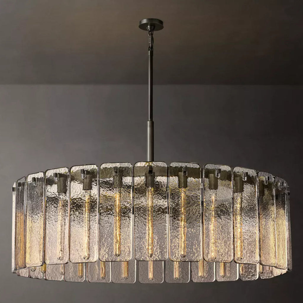 Calamette Glass Round Chandelier 48"