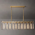 Calamette Glass Rectangular Chandelier 60"