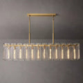 Calamette Glass Rectangular Chandelier 72"