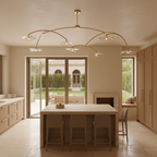 Lily Clear Glass Round Chandelier 54"/72"/84"/96"