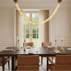 Pearl Alabaster Necklace Chandelier